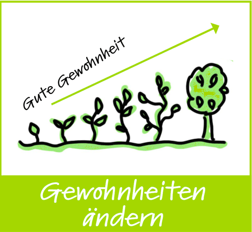 Illustration Grenzen Setzten, Strichmännchen mit Schild: NEIN. Hahn Coaching, Köln